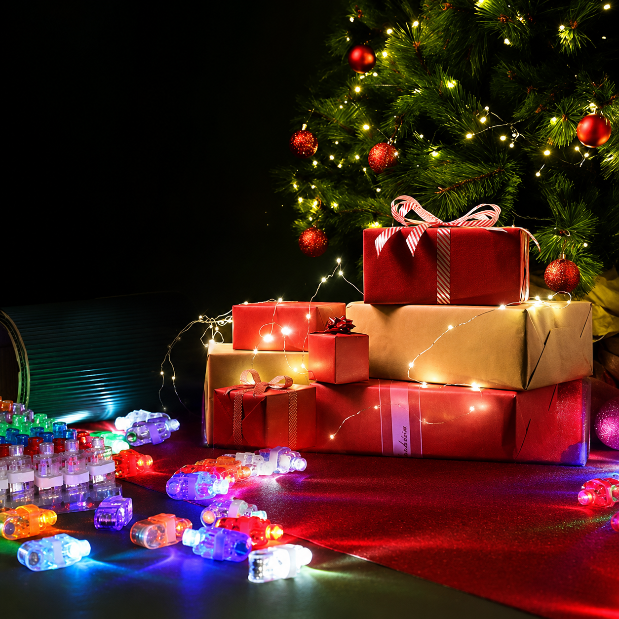 🔥 Last Day: 60% OFF 🔥 – Colorful Mini LED Finger Lights – Festive Finger Lights with Elastic Band ( 5Pcs/Set )🔥 thumbnail 4