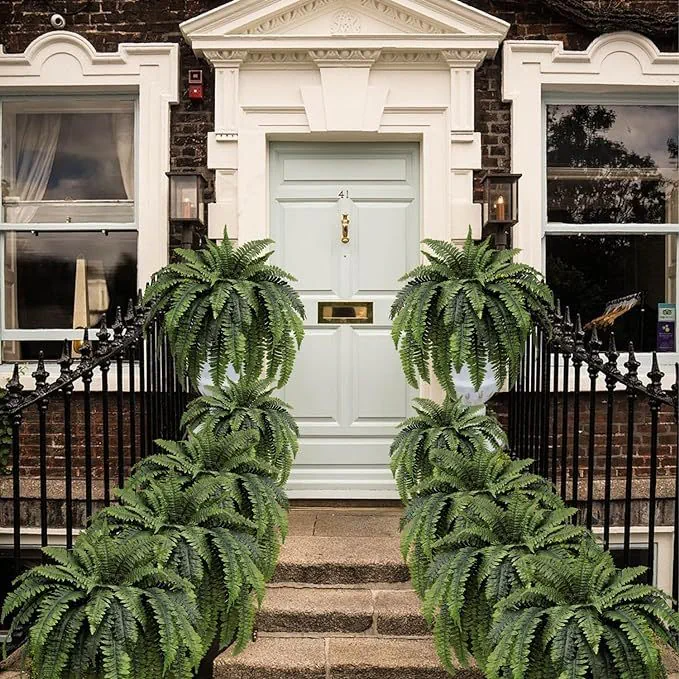 🌱 The Eternal Verdant Boston Fern – Lifelike UV-Shielded Decorative Greenery 🔥🔥 - Image 1