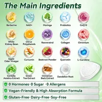 🔥Hot Summer Sale🔥 Moringa · Berberine · NAD+ 10-in-1 ADVANCED NANO MICRONEEDLE PATCH thumbnail 13