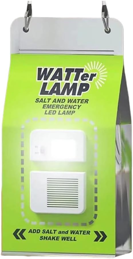🔥 BIG SUMMER SALE UPTO 50% 🔥 LED Salt Water Emergency Lamp Waterproof Portable Salt Water Lights Reusable thumbnail 2