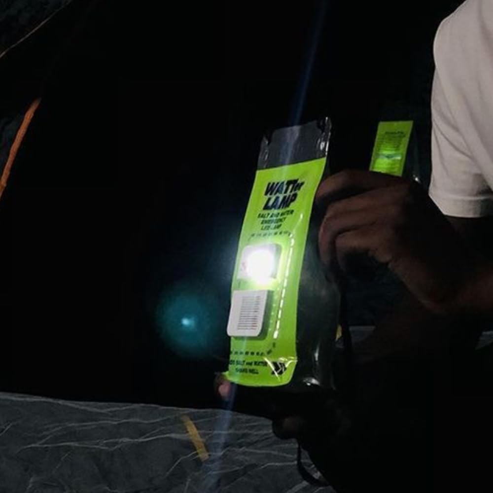 🔥 BIG SUMMER SALE UPTO 50% 🔥 LED Salt Water Emergency Lamp Waterproof Portable Salt Water Lights Reusable thumbnail 4