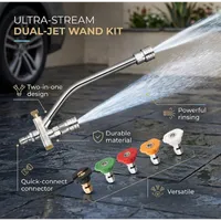 🔥 HOT SALE OVER 50% FOR SUMMER 🔥 This Multi-purpose high-pressure water gun + 5 Free nozzels thumbnail 1