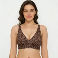 2026 Summer Hot Sale – 50% OFF 🏆🔥 Super Firming Leopard Print Bra for Women | Wirefree Support, No More Sagging thumbnail 4