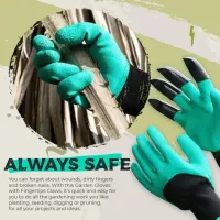50% OFF Today 🔥 | Protective Gardening Claw Gloves thumbnail 4