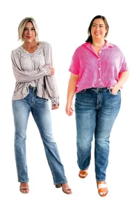 ✨HOT SALE 49% OFF👖New Tummy Control Bootcut Jeans 🔥(Buy 2 Free Shipping)📦 thumbnail 8