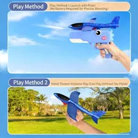 🔥Best Seller-Last Day Sale 60% OFF🔥Dinosaur Foam Glider Launcher Toy – Kids Cartoon Airplane Shooting Game🔥 thumbnail 4