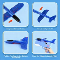 🔥Best Seller-Last Day Sale 60% OFF🔥Dinosaur Foam Glider Launcher Toy – Kids Cartoon Airplane Shooting Game🔥 thumbnail 5