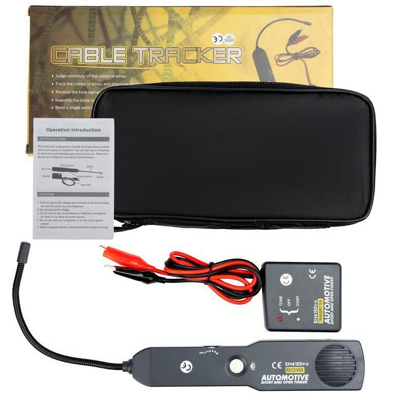 🔥EM415Pro Automotive Electrical Open&Short Finder Circuit Tester,Tone Generator Cable🔥 Wire Breaker Fault Finder - Image 1