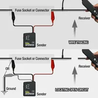 🔥EM415Pro Automotive Electrical Open&Short Finder Circuit Tester,Tone Generator Cable🔥 Wire Breaker Fault Finder thumbnail 4