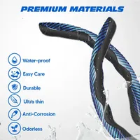 🔥Last day of the limited-time 50% off sale!🔥Carbon Fiber Silicone Anti-Slip Car Steering Wheel Cover Universal Fit thumbnail 6