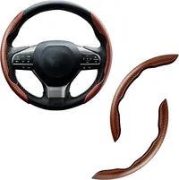 🔥Last day of the limited-time 50% off sale!🔥Carbon Fiber Silicone Anti-Slip Car Steering Wheel Cover Universal Fit thumbnail 11
