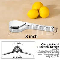 🔥2026 Summer Sale 49% OFF🔥Citrus Squeezer |Zinc Alloy or PP – Handheld Juicer for Lemons, Limes & Oranges 🍋 thumbnail 8