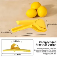🔥2026 Summer Sale 49% OFF🔥Citrus Squeezer |Zinc Alloy or PP – Handheld Juicer for Lemons, Limes & Oranges 🍋 thumbnail 9