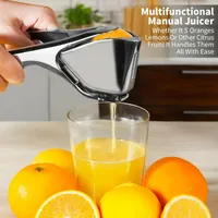 🔥2026 Summer Sale 49% OFF🔥Citrus Squeezer |Zinc Alloy or PP – Handheld Juicer for Lemons, Limes & Oranges 🍋 thumbnail 12