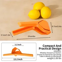 🔥2026 Summer Sale 49% OFF🔥Citrus Squeezer |Zinc Alloy or PP – Handheld Juicer for Lemons, Limes & Oranges 🍋 thumbnail 11