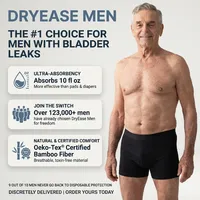 🎁 SALE OFF 60% ULTRA-ABSORBENT INCONTINENCE BOXER BRIEFS 💧  Look Like a Man. Feel Like Yourself Again. ⭐⭐⭐⭐⭐ thumbnail 1
