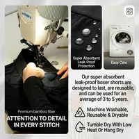 🎁 SALE OFF 60% ULTRA-ABSORBENT INCONTINENCE BOXER BRIEFS 💧  Look Like a Man. Feel Like Yourself Again. ⭐⭐⭐⭐⭐ thumbnail 6