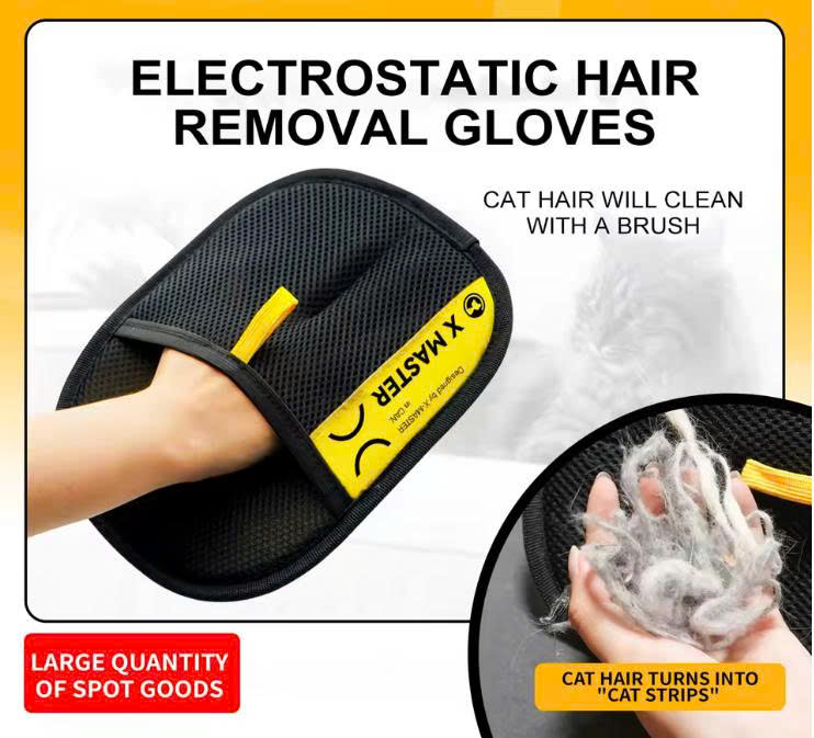 Pet Hair Removal Glove – Clean Pet Hair from Sofas, Clothes & Carpets in Seconds - Image 1