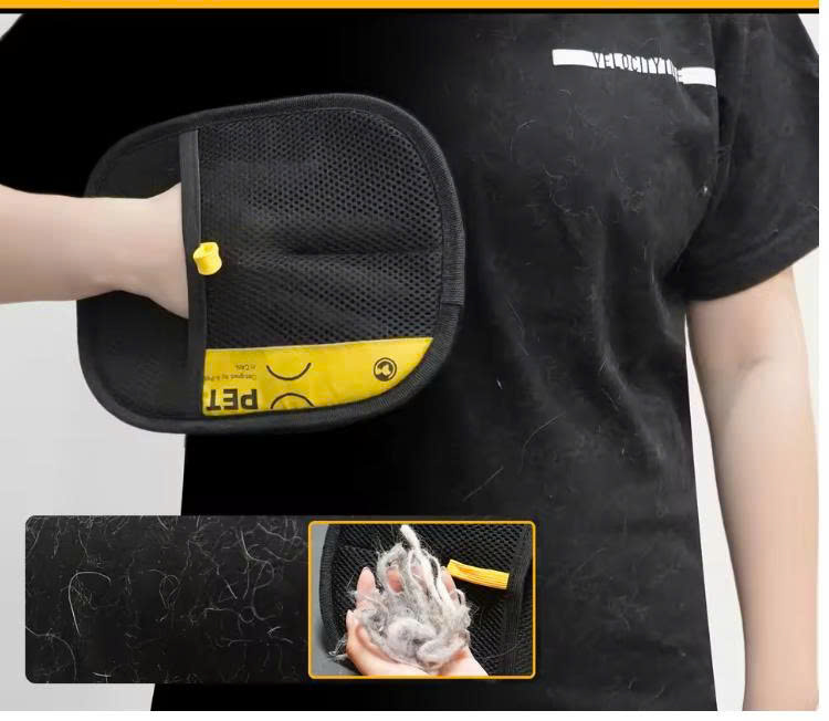 Pet Hair Removal Glove – Clean Pet Hair from Sofas, Clothes & Carpets in Seconds thumbnail 3
