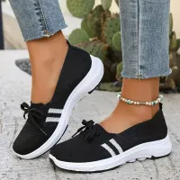 💗Mother's Day 60% OFF✨Women’s Breathable Knit Slip-On 🔥 Lightweight Low-Top Casual Shoes thumbnail 7