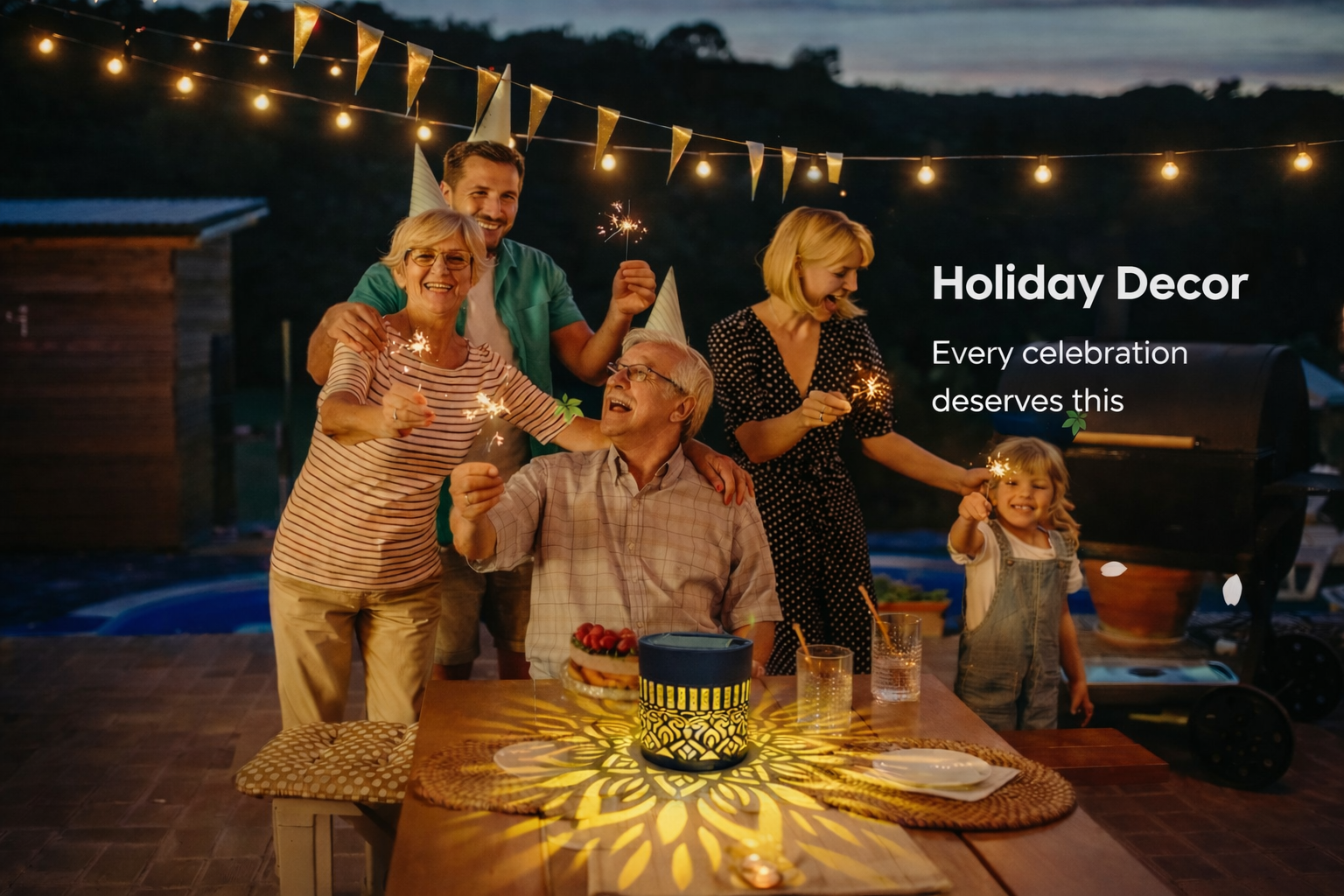 🔥Last Day 49% OFF🔥Solar-Powered Decor Projection Light - Image 1