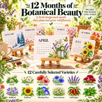 🌱 60% OFF TODAY - Eco-Friendly Plantable “Timeless” Seed Calendar 2027 thumbnail 1