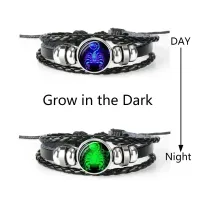 🔥2026 Summer Sale 49% OFF🔥12 Constellation Zodiac Sign Charm Luminous thumbnail 7