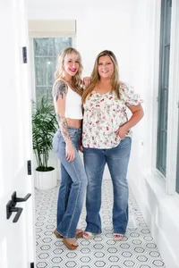 ✨HOT SALE 49% OFF👖New Tummy Control Bootcut Jeans 🔥(Buy 2 Free Shipping)📦 thumbnail 14