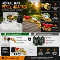 🔥 Summer Sale Upto 60% - Propane Refill Adapter thumbnail 2