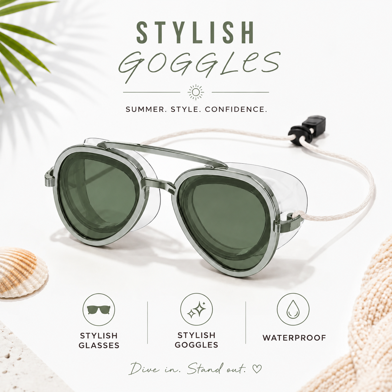 🔥 Hot Sale 65% OFF☀️ All-In-One Summer Goggles 🏖️ thumbnail 7