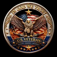🔥Last Day 50% OFF🔥 250 Years of Freedom Veteran Tribute Coin thumbnail 11
