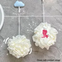🔥🔥SALE OFF UP TO 50%🔥🔥 1 Piece Of Soft Loofah Sponge Bath Ball -2-in-1 Soap Dispenser thumbnail 5