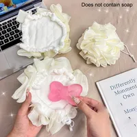 🔥🔥SALE OFF UP TO 50%🔥🔥 1 Piece Of Soft Loofah Sponge Bath Ball -2-in-1 Soap Dispenser thumbnail 3