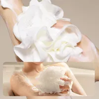 🔥🔥SALE OFF UP TO 50%🔥🔥 1 Piece Of Soft Loofah Sponge Bath Ball -2-in-1 Soap Dispenser thumbnail 4