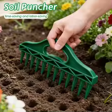 🔥🔥SALE OFF UP TO 50%🔥🔥 Manual Seeder Plant Seeds 12-Hole Fast Seeding Garden Seeder Tool - Image 1