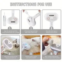 🔥🔥SALE OFF UP TO 50%🔥🔥Pet Spray Hair Comb Pet Hair Remover Cleaning Brush Cats thumbnail 9