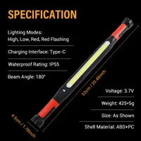 🔥🔥SALE OFF UP TO 50%🔥🔥 Magnetic & Rechargeable LED Work Light thumbnail 2