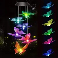 🔥🔥Mother-Days SALE OFF UP TO 50%🔥🔥 1PC Solar Wind Chime Outdoor, Color Changing Hanging Garden Light thumbnail 2