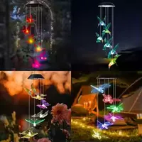 🔥🔥Mother-Days SALE OFF UP TO 50%🔥🔥 1PC Solar Wind Chime Outdoor, Color Changing Hanging Garden Light thumbnail 3