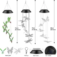 🔥🔥Mother-Days SALE OFF UP TO 50%🔥🔥 1PC Solar Wind Chime Outdoor, Color Changing Hanging Garden Light thumbnail 7