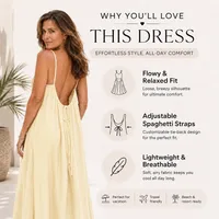 ☀️ Last Promotion 50% OFF ☀️ Backless Allura Dress thumbnail 3