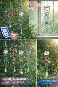 🔥🔥Hot Deal Summer SALE OFF UP TO 60%🔥🔥Sun Catcher Wind Spinner thumbnail 4