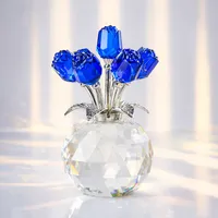 ❤️🌹 Mother’s Day 50% OFF – Colorful Rose Figurine with Vase thumbnail 5