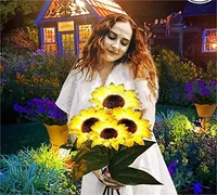 🌻 50% OFF NOW! ☀️ Waterproof Solar Sunflower Lights – Realistic Petals, IP65 Weatherproof & 8-12H Auto Glow ✨ thumbnail 5