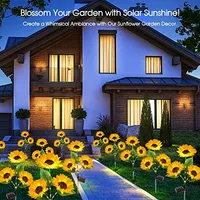 🌻 50% OFF NOW! ☀️ Waterproof Solar Sunflower Lights – Realistic Petals, IP65 Weatherproof & 8-12H Auto Glow ✨ thumbnail 6