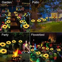 🌻 50% OFF NOW! ☀️ Waterproof Solar Sunflower Lights – Realistic Petals, IP65 Weatherproof & 8-12H Auto Glow ✨ thumbnail 14