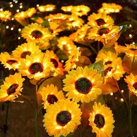 🌻 50% OFF NOW! ☀️ Waterproof Solar Sunflower Lights – Realistic Petals, IP65 Weatherproof & 8-12H Auto Glow ✨ thumbnail 3
