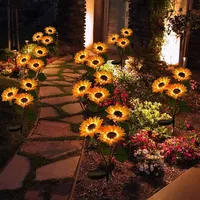 🌻 50% OFF NOW! ☀️ Waterproof Solar Sunflower Lights – Realistic Petals, IP65 Weatherproof & 8-12H Auto Glow ✨ thumbnail 7