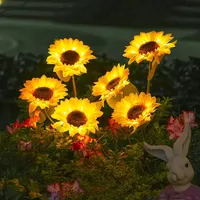 🌻 50% OFF NOW! ☀️ Waterproof Solar Sunflower Lights – Realistic Petals, IP65 Weatherproof & 8-12H Auto Glow ✨ thumbnail 8