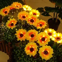 🌻 50% OFF NOW! ☀️ Waterproof Solar Sunflower Lights – Realistic Petals, IP65 Weatherproof & 8-12H Auto Glow ✨ thumbnail 9